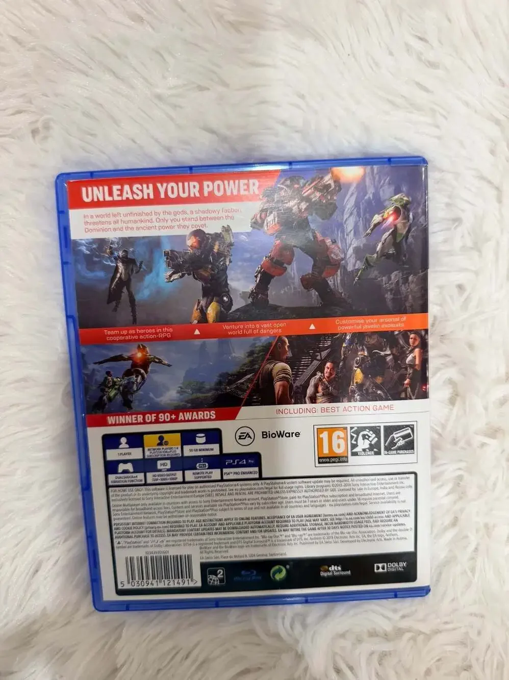 Anthem PlayStation 4 PS4 Game BioWare EA
